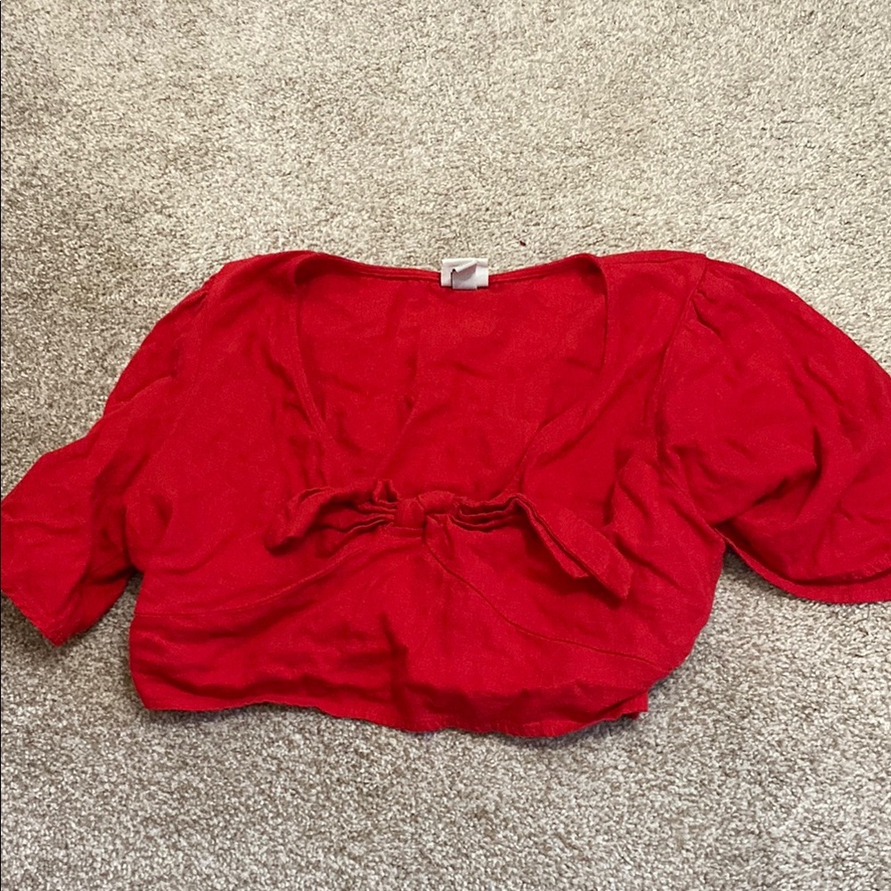 Red Women's Top